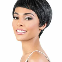 Wigs For Black Women SH Pixie | Human Hair Wig By Motown Tress