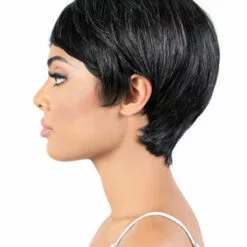 Wigs For Black Women SH Pixie | Human Hair Wig By Motown Tress