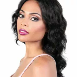 HPL Spin50 | Lace Part Remy Human Hair Wig By Motown Tress