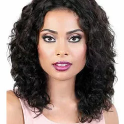 Wigs For Black Women HPL Spin70 | Lace Part Remy Human Hair Wig By Motown Tress