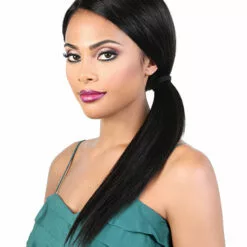 HPLP360-01 | Lace Front Human Hair Wig By Motown Tress Wigs For Black Women