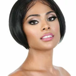Wigs For Black Women HPLFP Cleo | Lace Front Remy Human Hair Wig By Motown Tress