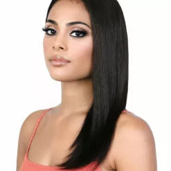 HPL3 ST22 | Lace Front Remy Human Hair Wig By Motown Tress Wigs For Black Women