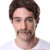 Fu Manchu | Human Hair Moustache By Sepia Costume Wigs