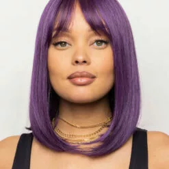 Mod Sleek | Lace Front & Monofilament Part Synthetic Wig By Rene Of Paris