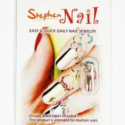 Stephen Nail Jewelry Flower (Small-Pink Gold)