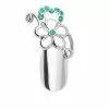 Stephen Nail Jewelry Flower (Small-Silver)