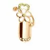 Stephen Nail Jewelry Flower (Medium-Gold)