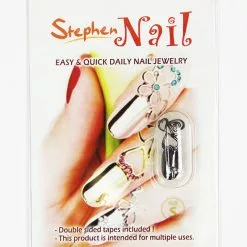 Stephen Nail Jewelry Triple Hearts (Small-Black)