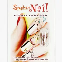Stephen Nail Jewelry Wing (Small-Pink Gold)