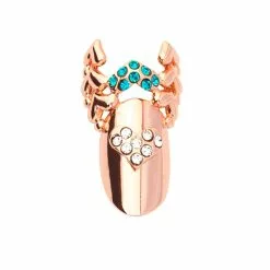 Stephen Nail Jewelry Wing (Medium-Pink Gold)