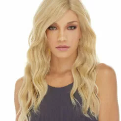 Wigs For Women LF Aubrey | Lace Front & Monofilament Top Synthetic Wig By Sepia
