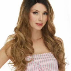 HBL Selena | Lace Front Human Hair Blend Wig By Sepia