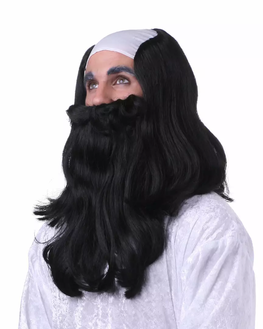 Father Time By Sepia Costume Wigs