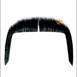 Fu Manchu | Human Hair Moustache By Sepia Costume Wigs