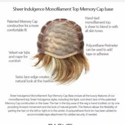 Excite-Petite/Average | Monofilament Synthetic Wig By Raquel Welch