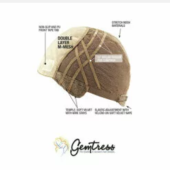 Sunflower | Monofilament Synthetic Wig By Gemtress Wigs For Women