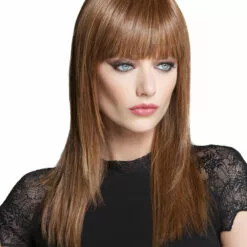 Wigs For Women Sleek & Straight | Lace Front & Monofilament Crown Synthetic Wig By TressAllure