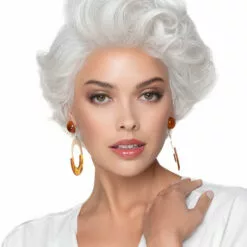 Tapered Curls | Lace Front Synthetic Wig By TressAllure