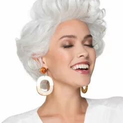 Tapered Curls | Lace Front Synthetic Wig By TressAllure