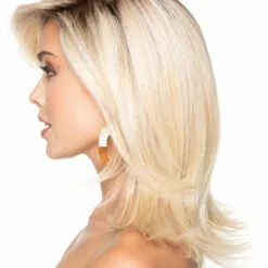 Wigs For Women Feathered Bob | Lace Front & Monofilament Top Synthetic Wig By TressAllure