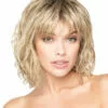 Wigs For Women New Wave HF | Lace Front & Monofilament Top Synthetic Wig By TressAllure