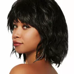 Wigs For Women New Wave HF | Lace Front & Monofilament Top Synthetic Wig By TressAllure