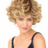 Soft Curl | Lace Front & Monofilament Top Synthetic Wig By TressAllure Wigs For Women