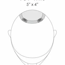 8~12 Inch Top This 8 Inch (Exclusive) | Monofilament Remy Human Hair Toppers By Jon Renau