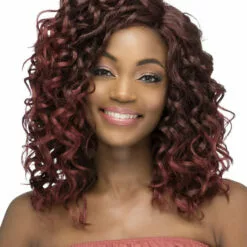 Emilia | Lace Front & Lace Part Synthetic Wig By Vivica Fox Wigs For Black Women