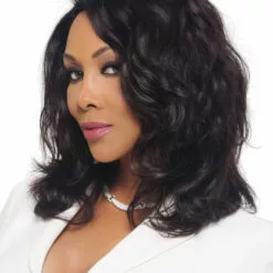 Nature | Lace Front Remy Human Hair Wig By Vivica Fox Wigs For Black Women