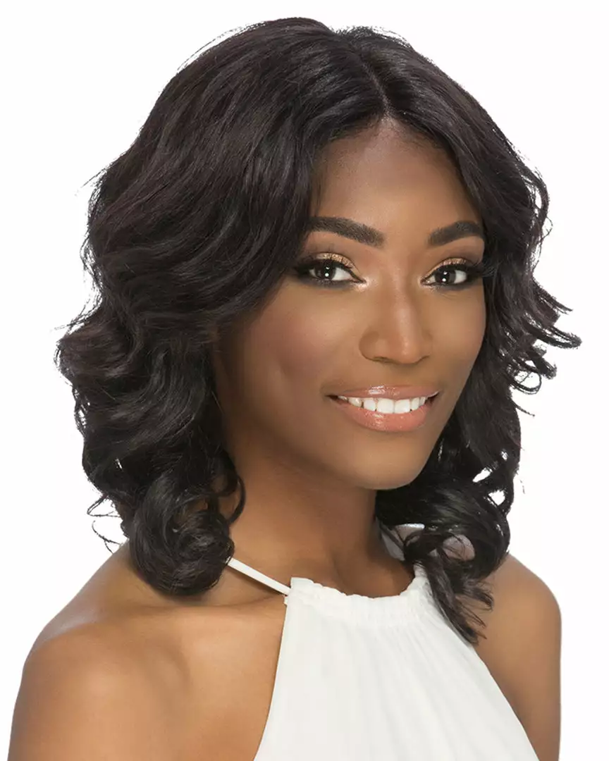 Wigs For Black Women Vermont | Lace Front & Lace Part Remy Human Hair Wig By Vivica Fox