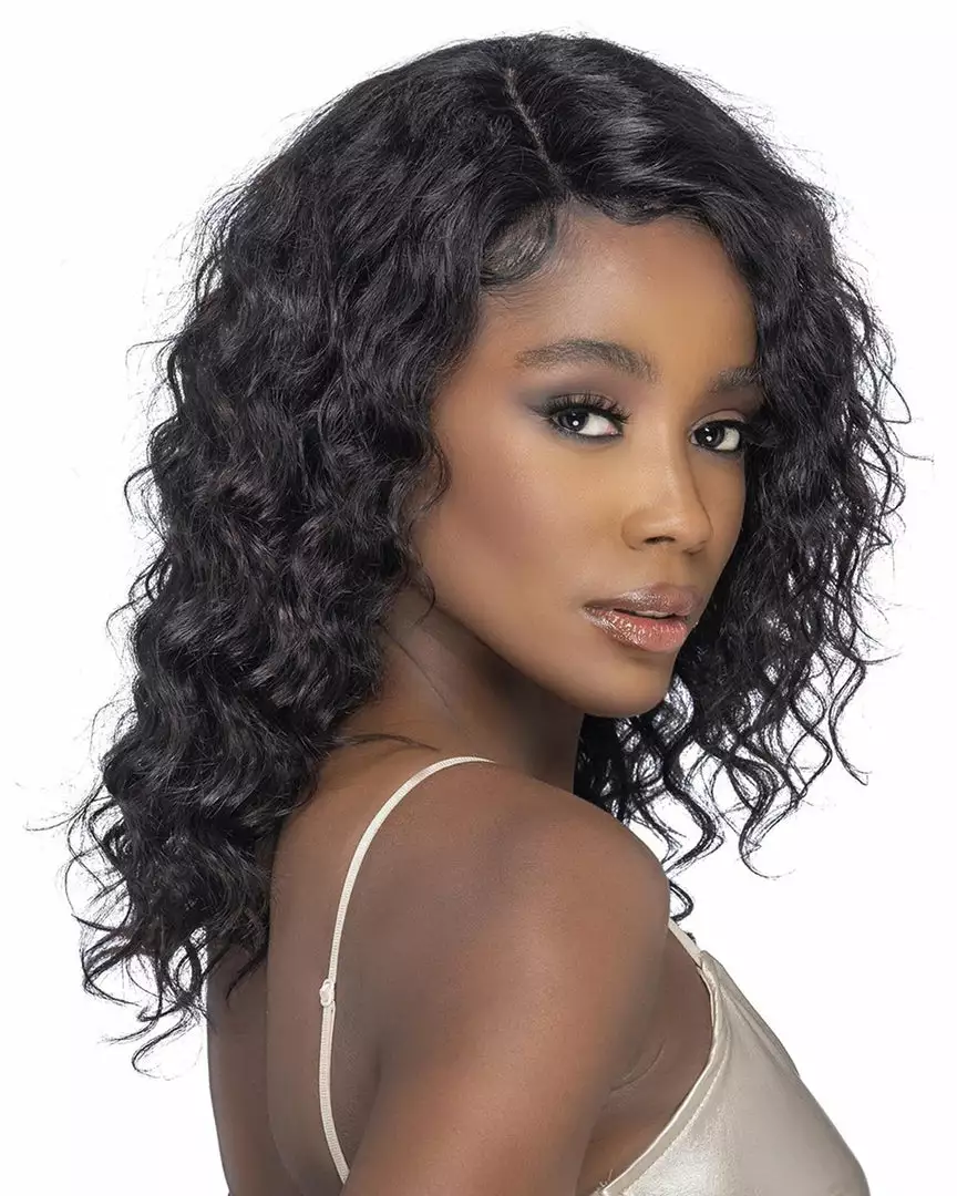Wigs For Black Women Nebula | Lace Front Remy Human Hair Wig By Vivica Fox