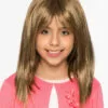 Alyssa V-Mono | Kids Lace Front & Monofilament Synthetic Wig By Wig Pro Wigs For Kids