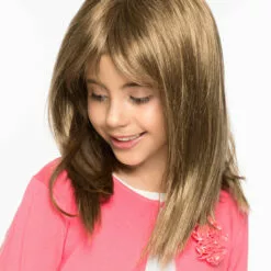 Alyssa V-Mono | Kids Lace Front & Monofilament Synthetic Wig By Wig Pro Wigs For Kids
