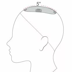 8~12 Inch EasiPart French 8 Inch (Exclusive) | Monofilament Remy Human Hair Toppers By Jon Renau